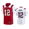 Men's Buccaneers Patriots Tom Brady Split Limited Jersey