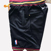 Men's Philadelphia 76ers Shorts Black 76ers Mens Basketball Shorts Stitched