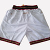 Men's Philadelphia 76ers Shorts White 76ers Mens Basketball Shorts Stitched