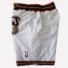 Men's Philadelphia 76ers Shorts White 76ers Mens Basketball Shorts Stitched