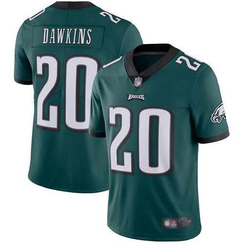 Men's Philadelphia Eagles Brian Dawkins Green Limited Jersey