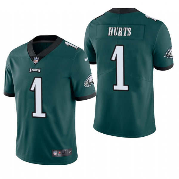 Men's Philadelphia Eagles Jalen Hurts Green Limited Jersey