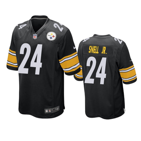 Men's Pittsburgh Steelers Benny Snell Jr Black Limited Jersey