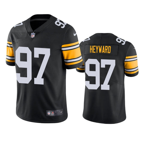 Men's Pittsburgh Steelers Cameron Heyward Black Alternate Limited Jersey