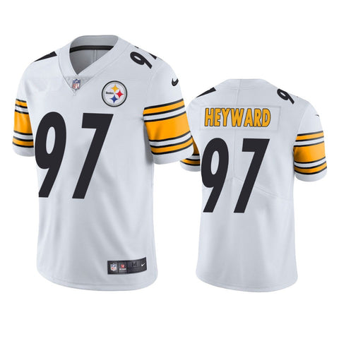 Men's Pittsburgh Steelers Cameron Heyward White Limited Jersey