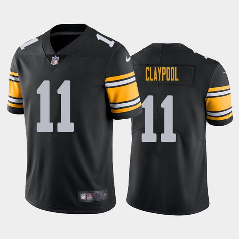 Men's Pittsburgh Steelers Chase Claypool Black Alternate Limited Jersey