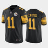 Men's Pittsburgh Steelers Chase Claypool Black Color Rush Limited Jersey
