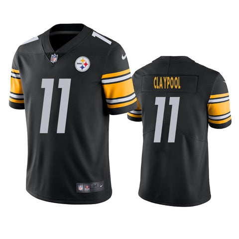 Men's Pittsburgh Steelers Chase Claypool Black Limited Jersey