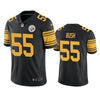 Men's Pittsburgh Steelers Devin Bush Black Color Rush Limited Jersey