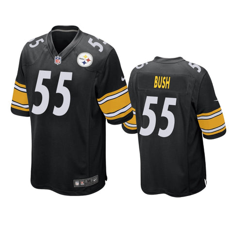 Men's Pittsburgh Steelers Devin Bush Black Limited Jersey