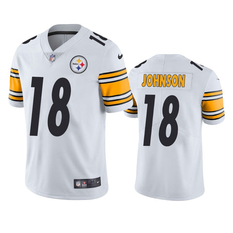 Men's Pittsburgh Steelers Diontae Johnson White Limited Jersey