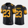 Men's Pittsburgh Steelers Joe Haden Black Color Rush Limited Jersey