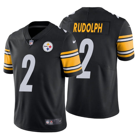 Men's Pittsburgh Steelers Mason Rudolph Black Limited Jersey