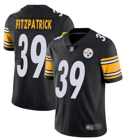 Men's Pittsburgh Steelers Minkah Fitzpatrick Black Limited Jersey