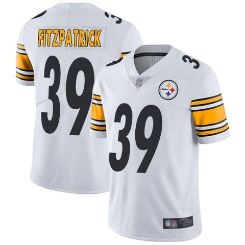 Men's Pittsburgh Steelers Minkah Fitzpatrick White Limited Jersey