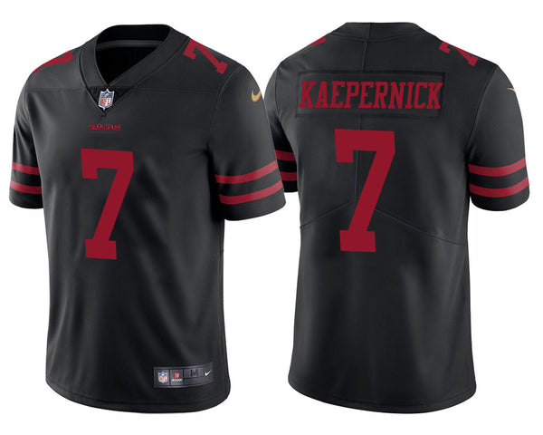 Men's San Francisco 49ers Colin Kaepernick Black Limited Jersey