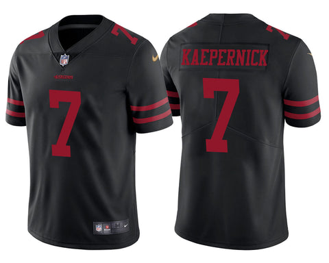 Men's San Francisco 49ers Colin Kaepernick Black Limited Jersey