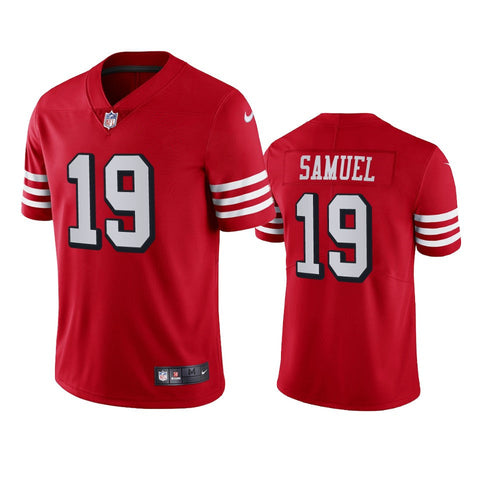 Men's San Francisco 49ers Deebo Samuel Scarlet Alternate Limited Jersey