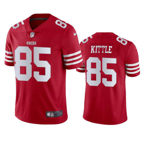 Men's San Francisco 49ers George Kittle Scarlet 2022-23 Limited Jersey