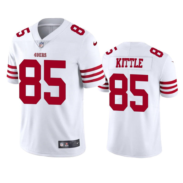 Men's San Francisco 49ers George Kittle White 2022-23 Limited Jersey