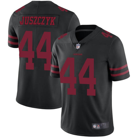 Men's San Francisco 49ers Kyle Juszczyk Black Limited Jersey