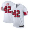 Men's San Francisco 49ers Ronnie Lott White Color Rush Limited Jersey