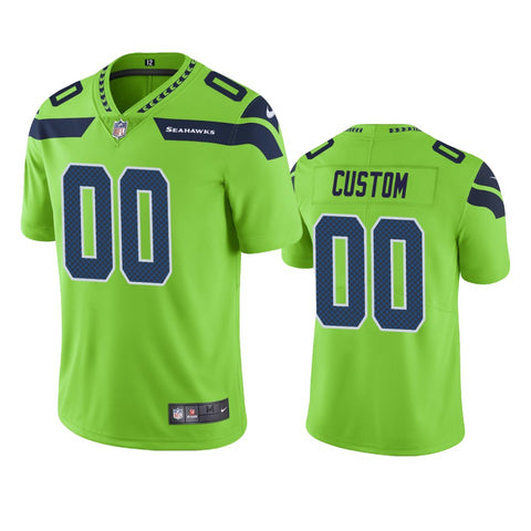 Men's Seattle Seahawks Custom Limited Jersey