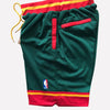 Men's Seattle Supersonics Green,Supersonics Mens Basketball Shorts Stitched