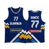 Men's Slovenija Luka Doncic Navy Limited Jersey