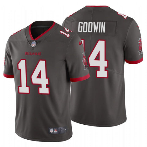 Men's Tampa Bay Buccaneers Chris Godwin Pewter Limited Jersey