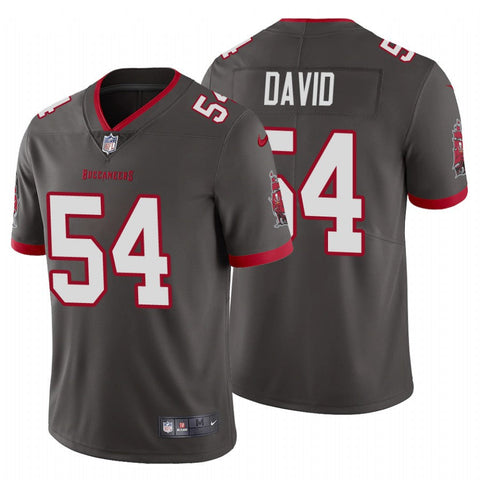 Men's Tampa Bay Buccaneers Lavonte David Pewter Limited Jersey