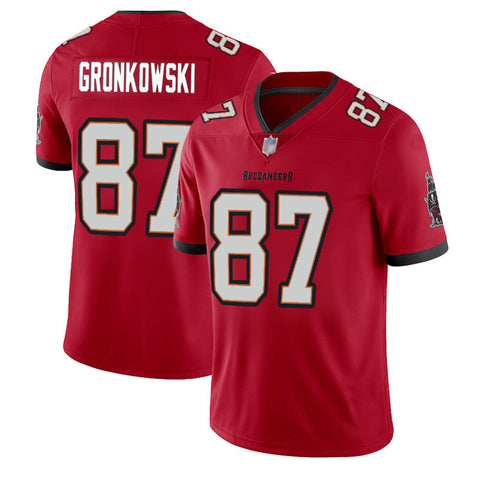 Men's Tampa Bay Buccaneers Rob Gronkowski Red Limited Jersey