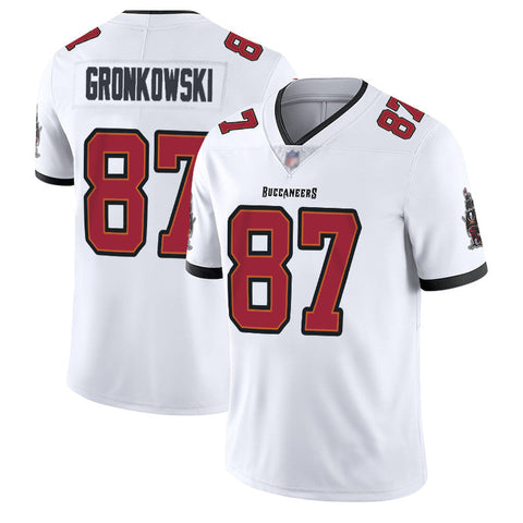 Men's Tampa Bay Buccaneers Rob Gronkowski White Limited Jersey