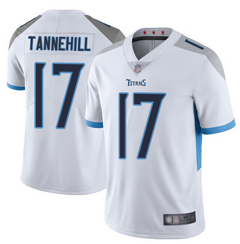 Men's Tennessee Titans Ryan Tannehill White Limited Jersey