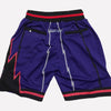 Men's Toronto Raptors Purple, Raptors Mens Basketball Shorts Stitched
