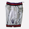 Men's Toronto Raptors White, Raptors Mens Basketball Shorts Stitched