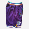 Men's Utah Jazz Shorts Blue, Utah Jazz Mens Basketball Shorts Stitched