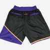 Men's phoenix suns Shorts Black, suns Mens Basketball Shorts Stitched