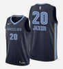 Men's Memphis Grizzlies #20 Jackson stitched jersey