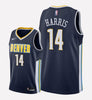 Men's Denver Nuggets #14 Gary Harris stitched jersey