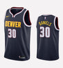 Men's Denver Nuggets #30 Troy Daniels stitched jersey