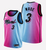 Men's Miami Heat#3 Dwyane Wade stitched jersey