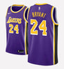 Men's Los Angeles Lakers #24 Kobe Bryant stitched jersey