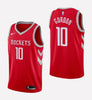 Men's Houston Rockets #10 Eric Gordon stitched jersey