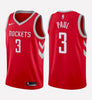 Men's Houston Rockets #3 Chris Paul stitched jersey