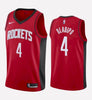 Men's Houston Rockets #4 Victor Oladipo stitched jersey