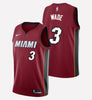 Men's Miami Heat#3 Dwyane Wade stitched jersey