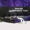 Sacramento Kings Large embroidery logo purple SWISH shorts