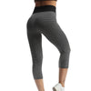 Grid Tight Yoga Women Seamless High Waist Leggings