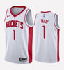 Men's Houston Rockets #1 John Wall stitched jersey